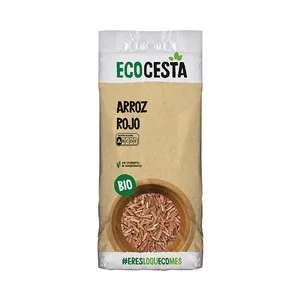 Ecocesta Arroz Rojo Ecológico sin Colorantes ni Conservantes 500 G.