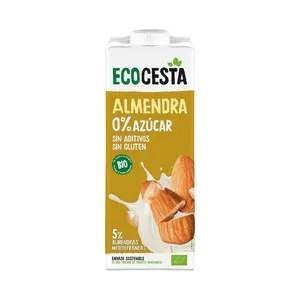 Ecocesta Bebida Vegetal de Almendra (0 % Azúcar) Ecológica 1 L. 1000 ML