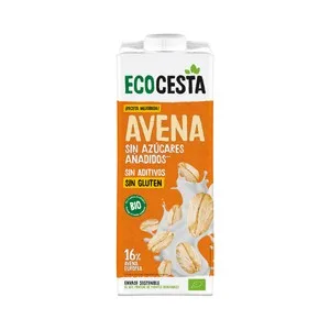 Ecocesta Bebida Vegetal de Avena, sin Azúcares Añadidos Ecológica 1 L. 1000 ML