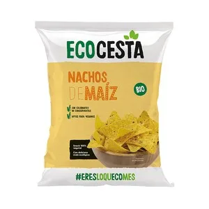 Ecocesta Nachos de Maíz  Ecológico, sin Colorantes ni Consevantes 125 G.