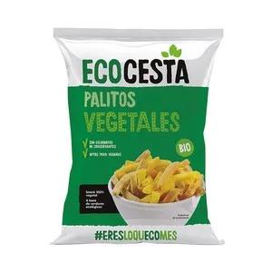 Ecocesta Palitos 100& Vegetales a Base de Verduras Ecológicas 70 G.