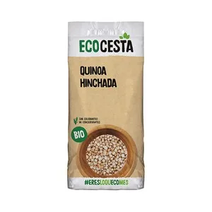 Ecocesta Quinoa Hinchada de Cultivo Ecológico, sin Colorantes ni Conservantes 125 G.
