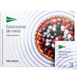 Edulcorante de Mesa en Sobres  el Corte Ingles 0.1 KG