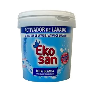 Ekosan Activador en Polvo para Lavar la Ropa Blanca (quitamanchas) Ekosan 750 Gr.