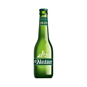 EL Alcázar Cerveza Botella de 33 Cl. 330 ML