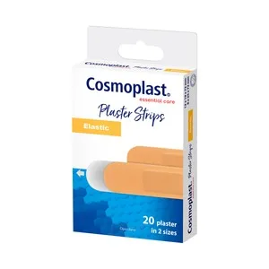 Cosmoplast Elastic Apósitos Elásticos de 2 Tamanos Diferente 20 Uds.