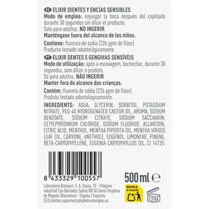 Elixir Dientes y Encías Sensibles sin Alcohol Veckia