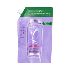 Elvive Hydra Hyaluronic Recarga Champú Hidratante hasta 72 Horas con Ácido Hialurónico, para Cabello Deshidratado 500 Ml.