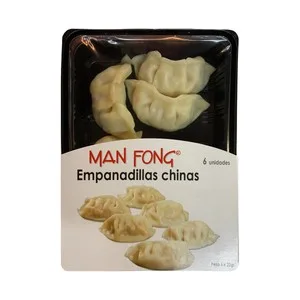 Manfong Empanadillas Chinas, Listas para Calentar y Comer MAN Fong 6 X 22 G. 142 G