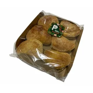 Dulces la Plata Empanadillas de Hojaldre con Cabello de Ángel 6 Uds. 220 G.