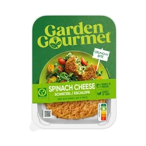 Garden Gourmet Empanado Vegetariano a Base de Espicanas, Arroz y Queso 2 X 90 G. 180 G