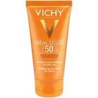 Emulsión Solar Facial Tacto Seco Spf50 Vichy, Tubo 50 Ml