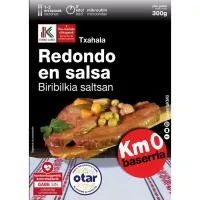 Redondo en Salsa Otar, Bandeja 300 G
