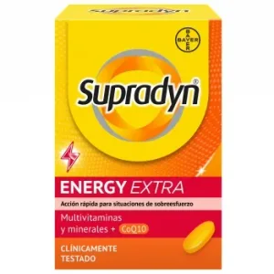 Energy Extra Supradyn sin Gluten y sin Lactosa 30 Ud.