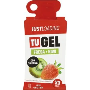 Energy Gels Fresa y Kiwi Pack de 3 90 Gr