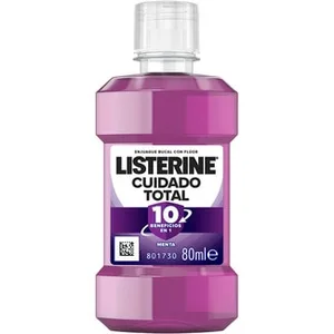 Enjuage Bucal Cuidado Total Menta de Viaje Listerine