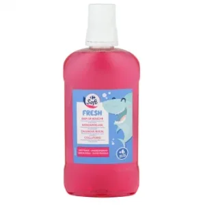 Enjuague Bucal Infantil Sabor Fresa Soft Carrefour 500 Ml