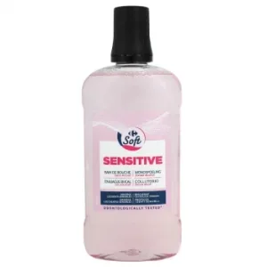 Enjuague Bucal Sensitive Soft Carrefour 500 Ml.