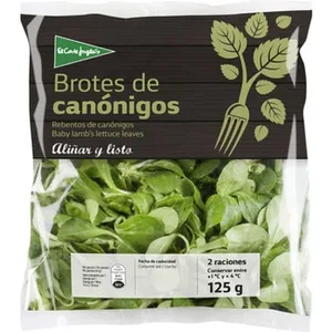 Ensalada Brotes de Canónigos el Corte Ingles