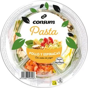 Ensalada Completa de Pasta y Pollo 310 Gr
