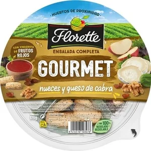 Ensalada Completa Gourmet con Nueces y Queso de Cabra Florette
