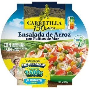 Ensalada de Arroz con Palitos de Mar Carretilla