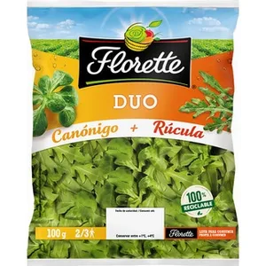 Ensalada Duo Canónigo + Rúcula Florette