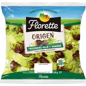 Ensalada Origen con Trocadero Roja y Romana Florette