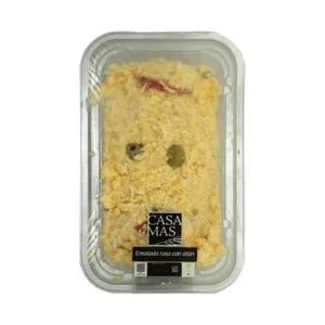 Casa MAS Ensaladilla Rusa con Atún para Dos Raciones, 500 G.