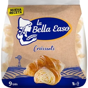 Croissants Envasados Individualmente 9 Unidades la Bella Easo