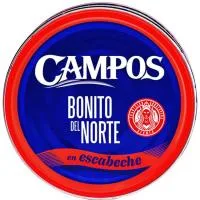 Bonito en Escabeche Campos, Lata 160 G