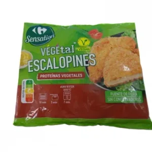 Escalopines Vegetal Carrefour Sensation 270 G.