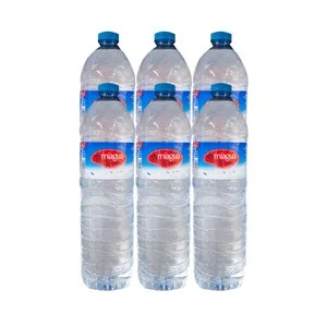 Esmiagua Agua Mineral Botella de 1,5 L, Pack de 6 Uds. 9000 ML