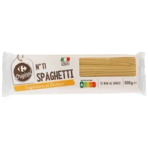 Espagueti Italiano Carrefour 500 G.