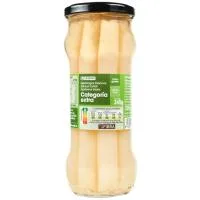Espárrago Grueso 8/12 Piezas Eroski, Frasco 205 G