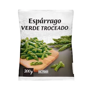 Espárrago Verde Troceado Hacendado Ultracongelado 0.3 KG