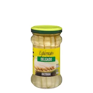 Espárragos Blancos Delgados Hacendado Cortos 0.2 KG