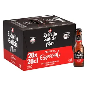 Estrella Galicia Especial Cervezas Pack 20 Uds. X 20 Cl. 4000 ML