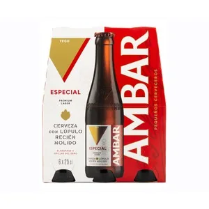 Ambar Especial  Cervezas Pack de 6 Uds. X 25 Cl. 1500 ML