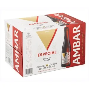 Ambar Especial  Cervezas Pack de 24 Uds. X 25 Cl. 6000 ML