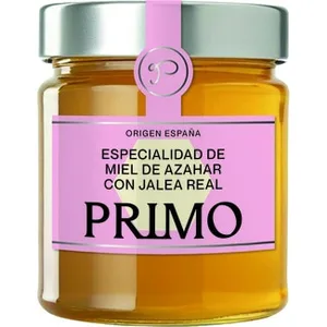 Especialidad de Miel de Azahar con Jalea Real Origen España Primo