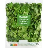 Espinaca Eroski, Bolsa 300 G