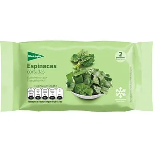 Espinacas Cortadas 2 Raciones de 200g el Corte Ingles