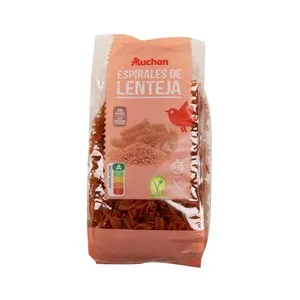 Producto Alcampo Espirales de Lentejas Producto Alcampo 250 G.