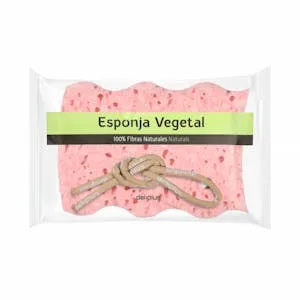 Esponja de Baño Vegetal 100% Fibras Naturales Deliplus 1 UD