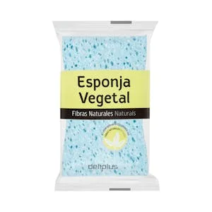 Esponja de Baño Vegetal Fibras Naturales Deliplus 1 UD