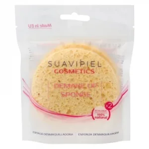 Esponja Desmaquilladora 100% Natural Suavipiel 2 Ud.