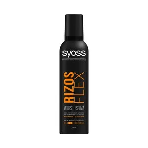 Syoss Espuma con Textura Mousse para unos Rizos Perfectos y sin Sensación de Apelmazado Syoss Rizos Flex 200 Ml. 250 ML