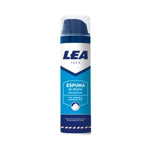 LEA Espuma de Afeitar Demtológicamente Testada para Pieles Sensibles LEA 250 Ml.