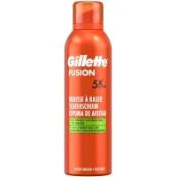 Espuma de Afeitar Sensible Gillette Fussion, Spray 250 Ml